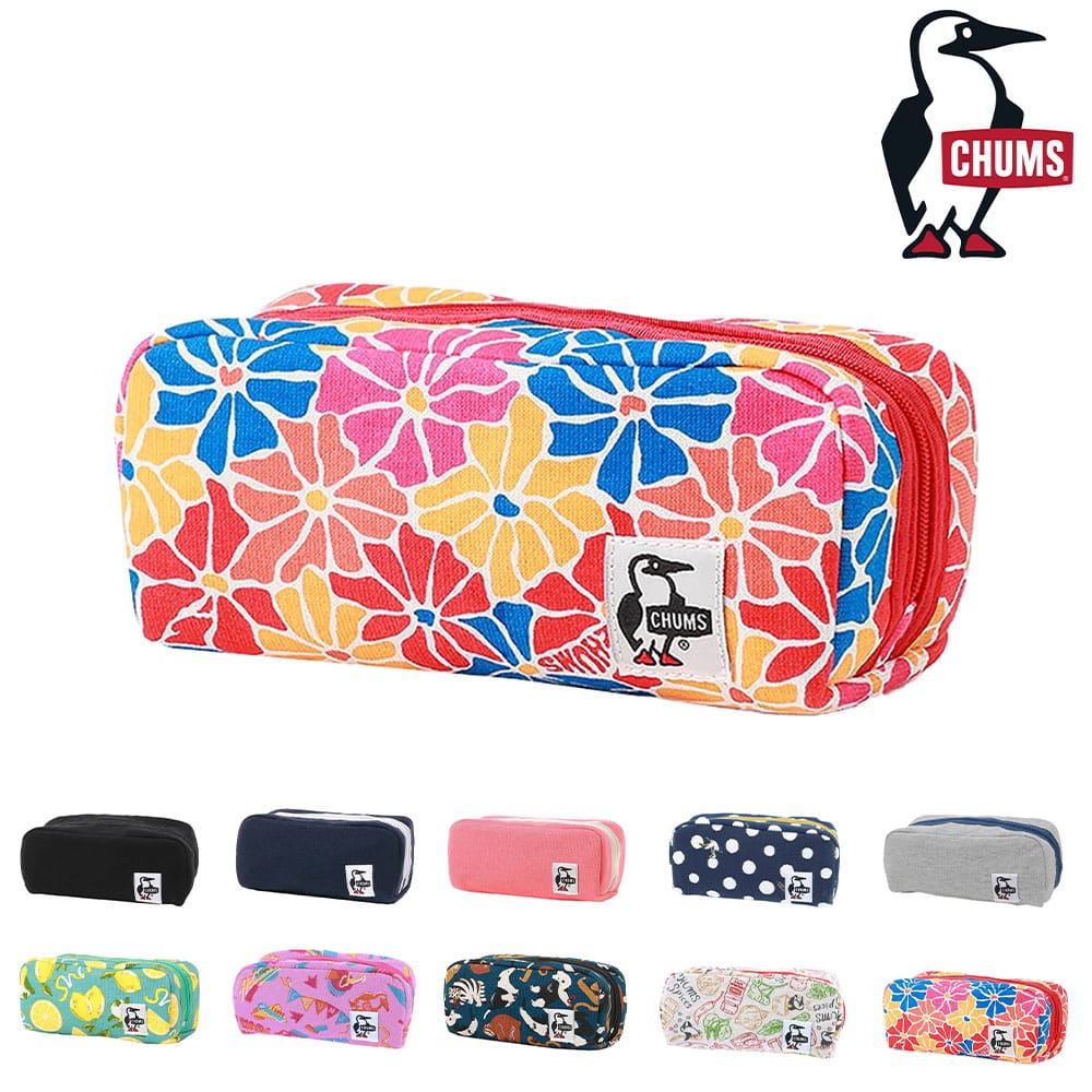チャムス 小物入れ ポーチ ペンケース CHUMS ハリケーンポーチ スウェット CH60-3592 メンズ レディース キッズ プレゼント ギフト 【正規代理店】 7.デイジー -603592z355