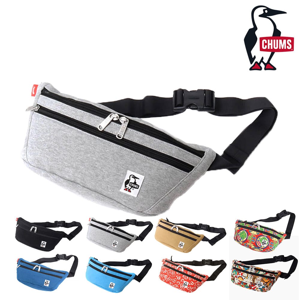 チャムス CHUMS ボディバッグ Small Fanny Pack Sweat スモールファニーパックスウェット ch60-3598 2.ヘザーグレー -99x603598g005 メンズ レディース メンズ レディース
