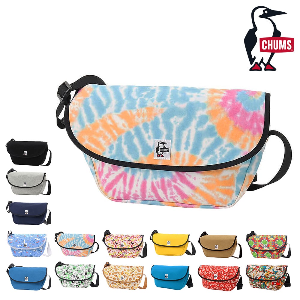 チャムス CHUMS ショルダーバッグ Round Flap Shoulder Bag Sweat ラウンドフラップショルダーバッグスウェット CH60-3601 5.タイダイSPR -99x603601z077 メンズ レディース メンズ レディース