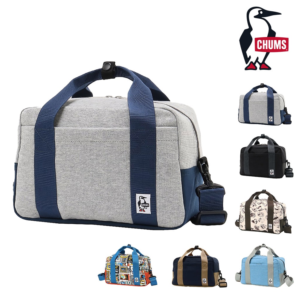 チャムス バッグ カメラバッグ ショルダーバッグ 2WAY CHUMS スウェットナイロン カメラボストン 5L CH60-3603 メンズ レディース キッズ 送料無料 誕生日プレゼント ギフト ラッピング無料 【正規代理店】 1.ヘザーグレーxbネイビー -99x603603g019