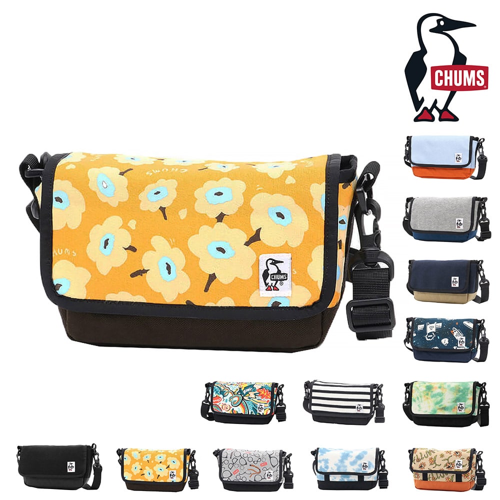 チャムス カメラバッグ ショルダーバッグ スウェットナイロン スモールカメラショルダー 2L CH60-3604 メンズ レディース キッズ プレゼント 9.フラワーガーデン -99x603604z289