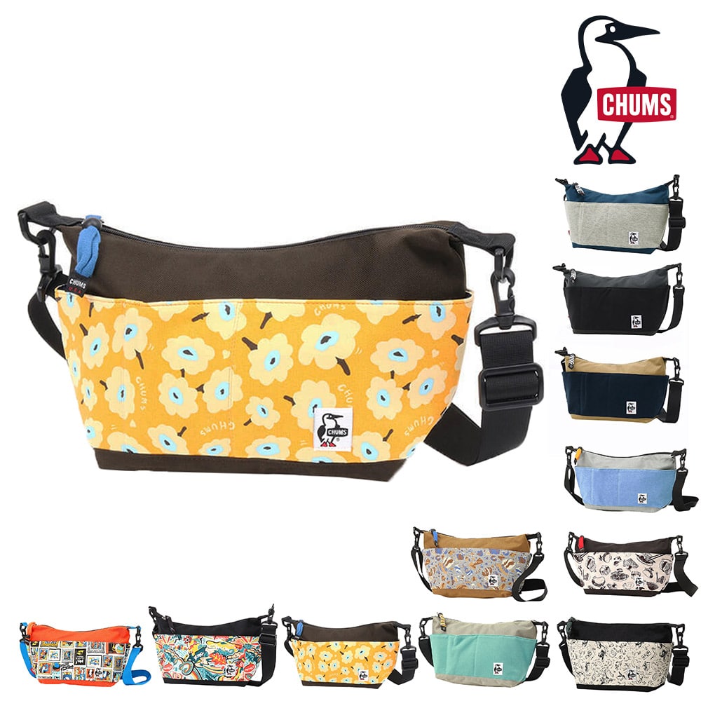 チャムス バッグ ショルダーバッグ CHUMS スウェットナイロン コレクトショルダー 5L A5サイズ CH60-3608 メンズ レディース キッズ 送料無料 誕生日プレゼント ギフト ラッピング無料 【正規代理店】 9.フラワーガーデン -99x603608z289
