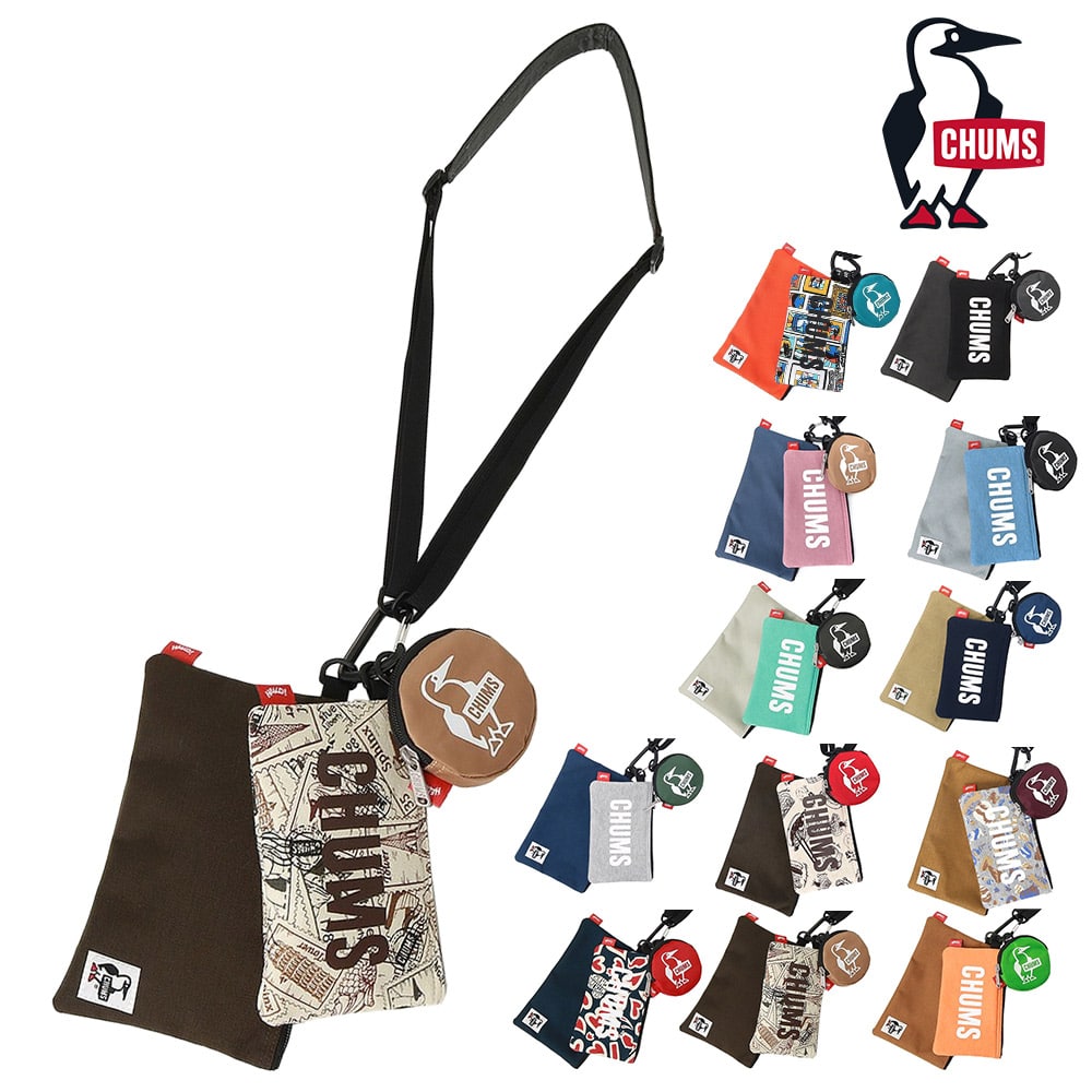 チャムス バッグ ショルダーポーチ 斜めがけ ミニショルダー コインケース セット CHUMS 3Pショルダーポーチスウェットナイロン CH60-3625 メンズ レディース キッズ 送料無料 誕生日プレゼント ギフト ラッピング無料 【正規代理店】 11.キッテ -603625z356