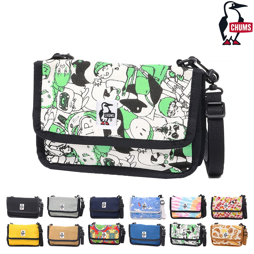 チャムス CHUMS ショルダーポーチ Mini Pouch Sweat ミニポーチスウェット CH60-3653 11.エモーション -99x603653z294 メンズ レディース メンズ レディース