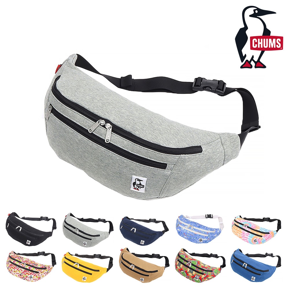 チャムス CHUMS ウエストバッグ Fanny Pack Sweat ファニーパックスウェット CH60-3654 2.ヘザーグレー -99x603654g005 メンズ レディース メンズ レディース