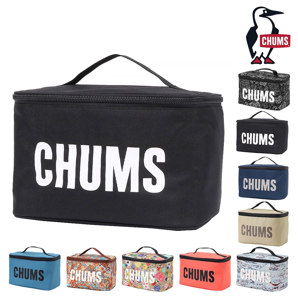 チャムス バッグ 保冷バッグ ボックスバッグ ランチバッグ CHUMS リサイクルチャムスビール＆スパイスボックス CH60-3827 メンズ レディース キッズ 送料無料 誕生日プレゼント ギフト ラッピング無料【正規代理店】 1.ブラック -603827k001