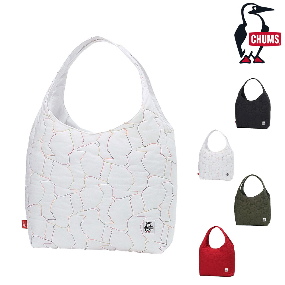 チャムス CHUMS BOOBY STITCH TOTE BAG ブービーステッチトートバッグ ch60-3839 2.ホワイトxレインボー -603839w102 メンズ レディース メンズ レディース