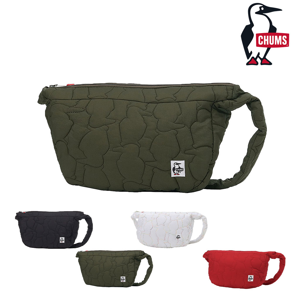 チャムス CHUMS BOOBY STITCH SHOULDER BAG ブービーステッチショルダーバッグ ch60-3840 3.オリーブ -603840m032 メンズ レディース メンズ レディース