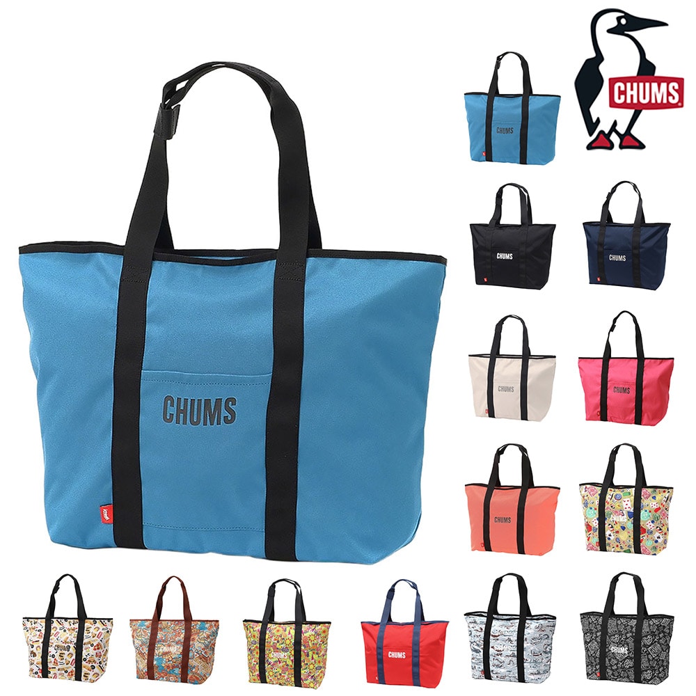 チャムス バッグ トート トートバッグ CHUMS リサイクルチャムスデイリートート 25L A3サイズ対応 CH60-3845 メンズ レディース キッズ 送料無料 人気 【正規代理店】 5.ダルブルー -603845a088