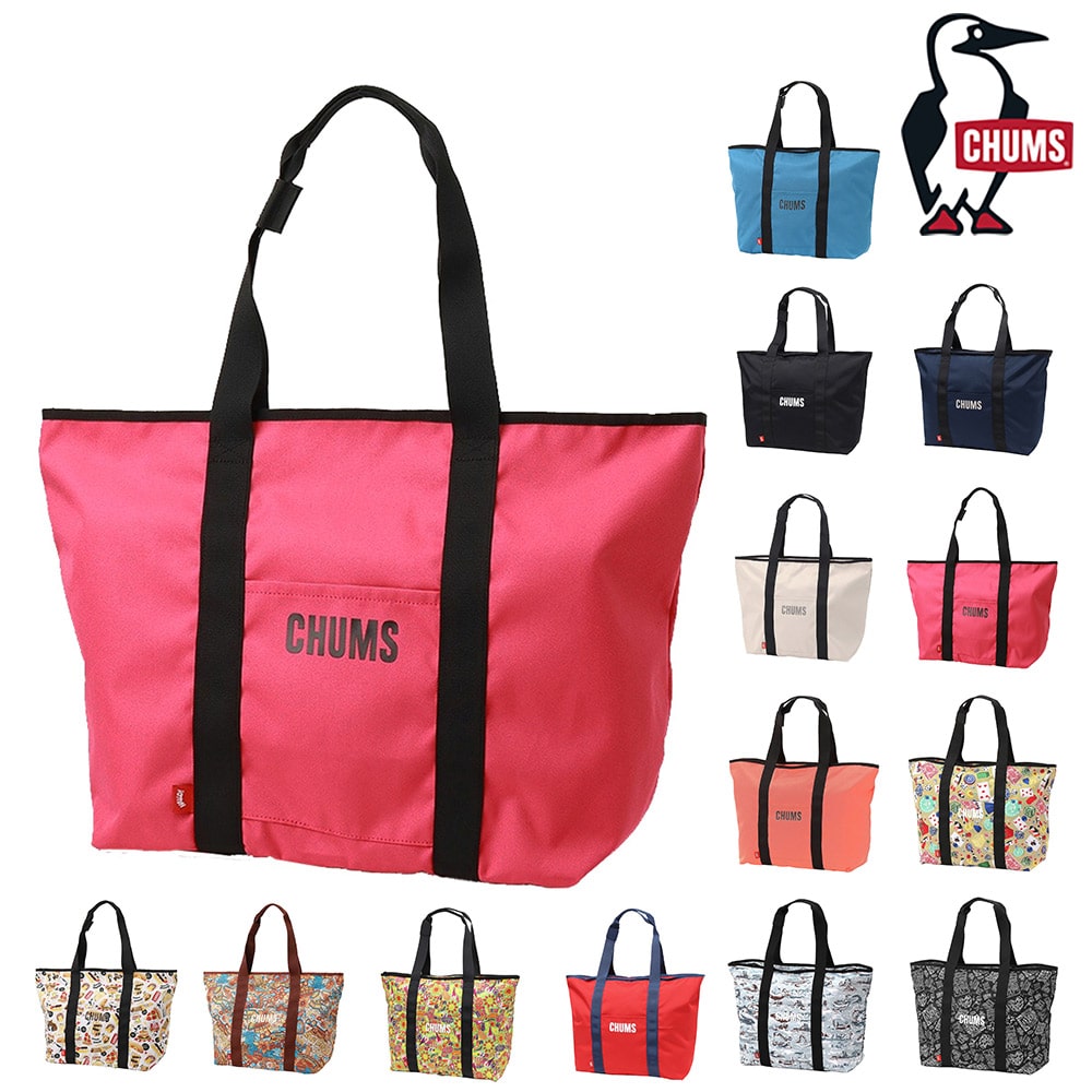 チャムス バッグ トート トートバッグ CHUMS リサイクルチャムスデイリートート 25L A3サイズ対応 CH60-3845 メンズ レディース キッズ 送料無料 人気 【正規代理店】 4.ピンク -603845r018