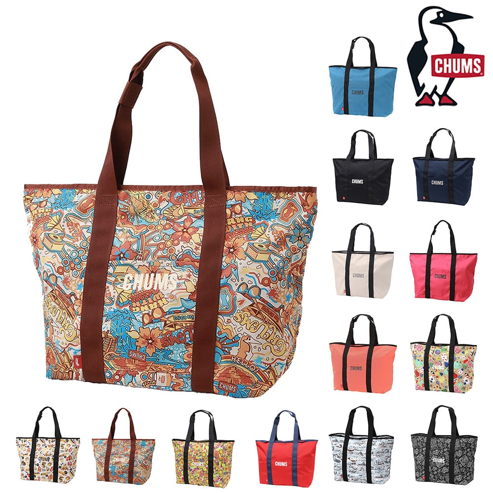 チャムス バッグ トート トートバッグ CHUMS リサイクルチャムスデイリートート 25L A3サイズ対応 CH60-3845 メンズ レディース キッズ 送料無料 人気 【正規代理店】 12.ヒッピートリップ -603845z350