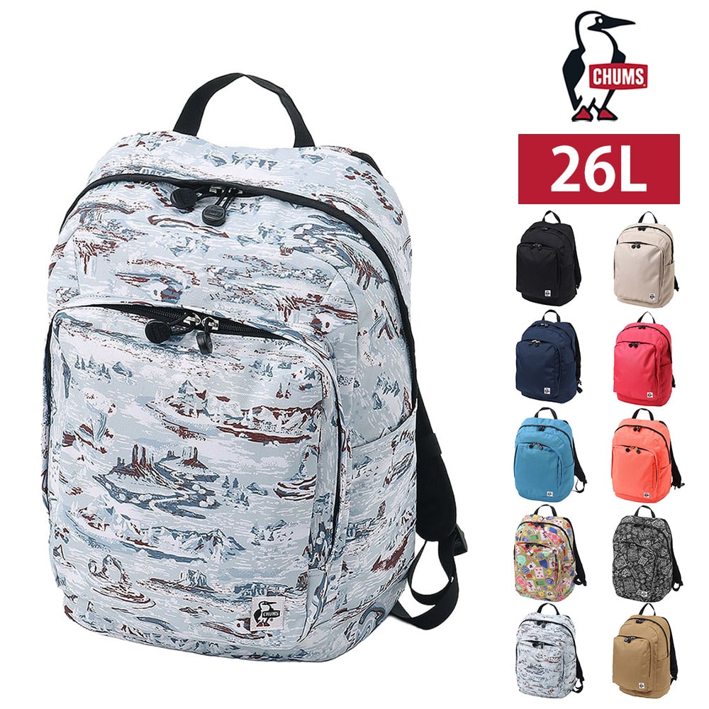 チャムス バッグ リュック デイパック バックパック CHUMS リサイクルアウトバックデイパック 26L A4サイズ CH60-3846 メンズ レディース キッズ 送料無料 誕生日プレゼント ギフト ラッピング無料 【正規代理店】 9.Winter MT.カモ -603846z381