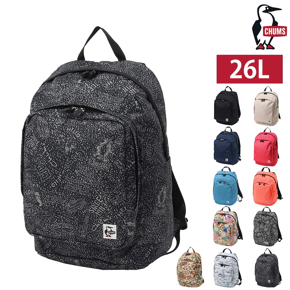 チャムス バッグ リュック デイパック バックパック CHUMS リサイクルアウトバックデイパック 26L A4サイズ CH60-3846 メンズ レディース キッズ ポイント10倍 送料無料 誕生日プレゼント ギフト ラッピング無料 正規代理店 5.アーカイブ -603846z401