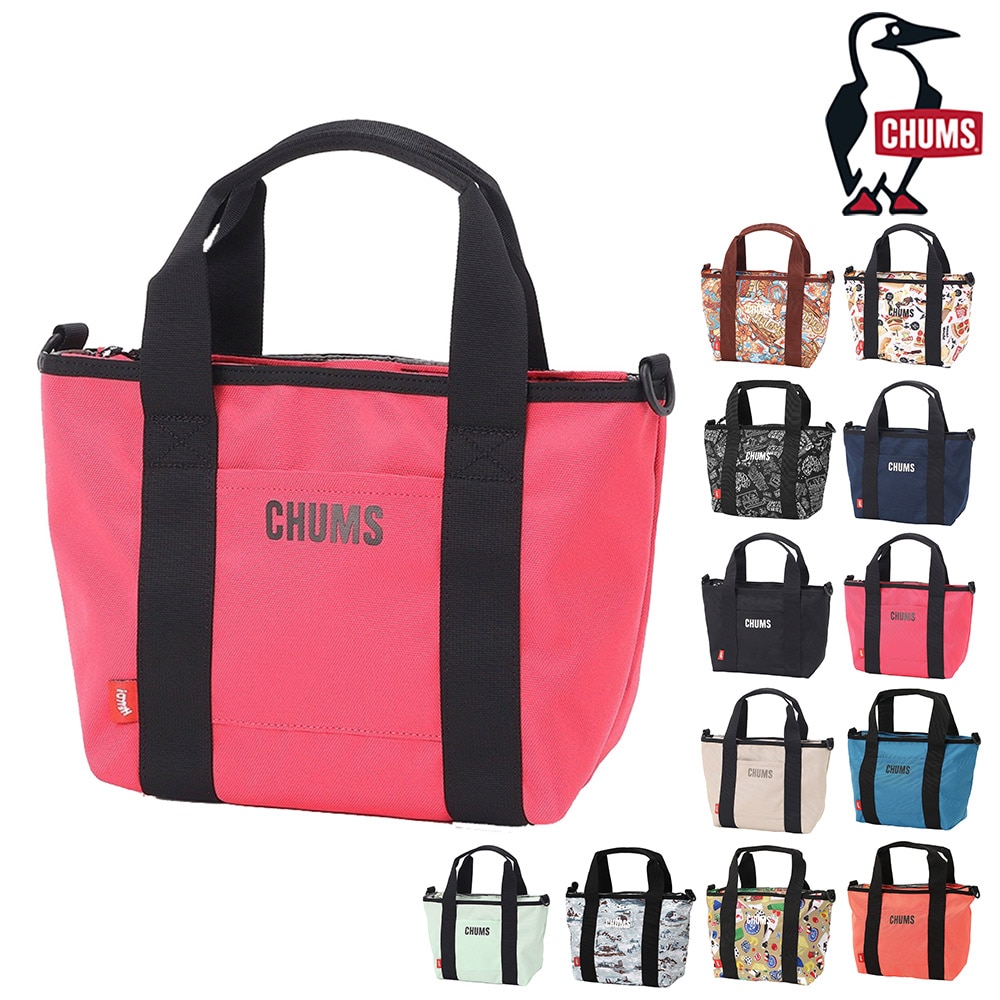 チャムス バッグ トートバッグ ハンドバッグ ミニ CHUMS リサイクルチャムスミニトートバッグ 6L A5サイズ CH60-3922 メンズ レディース キッズ 大容量 送料無料 誕生日プレゼント ギフト ラッピング無料 【正規代理店】 4.ピンク -603922r018