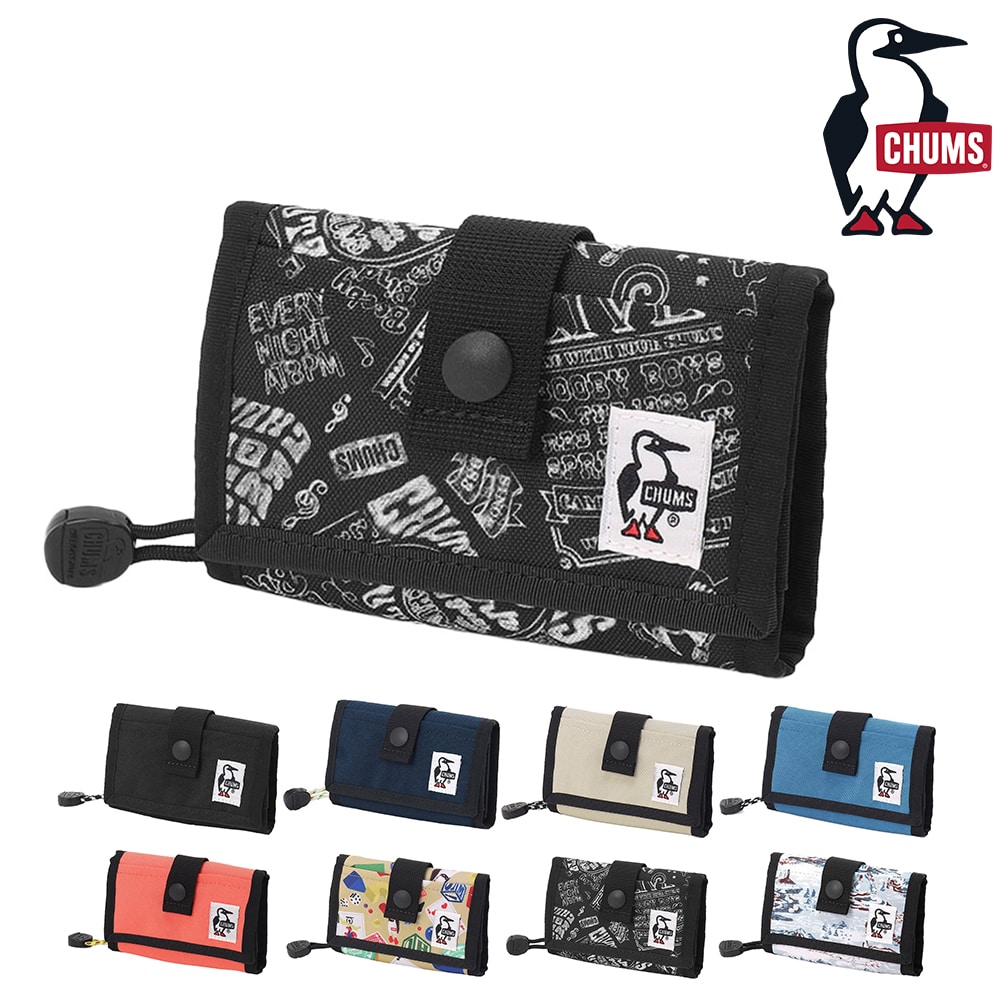 チャムス 雑貨 小物 カードケース 二つ折り財布 折財布 CHUMS リサイクルカードコインウォレット CH60-3927 メンズ レディース キッズ 送料無料 誕生日プレゼント ギフト ラッピング無料 【正規代理店】 7.ライブハウス -603927z380
