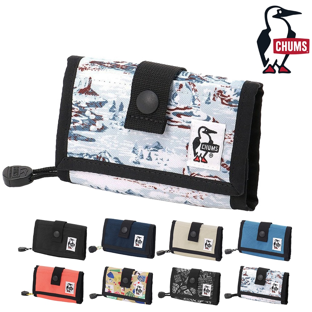 チャムス 雑貨 小物 カードケース 二つ折り財布 折財布 CHUMS リサイクルカードコインウォレット CH60-3927 メンズ レディース キッズ 送料無料 誕生日プレゼント ギフト ラッピング無料 【正規代理店】 8.Winter MT.カモ -603927z381