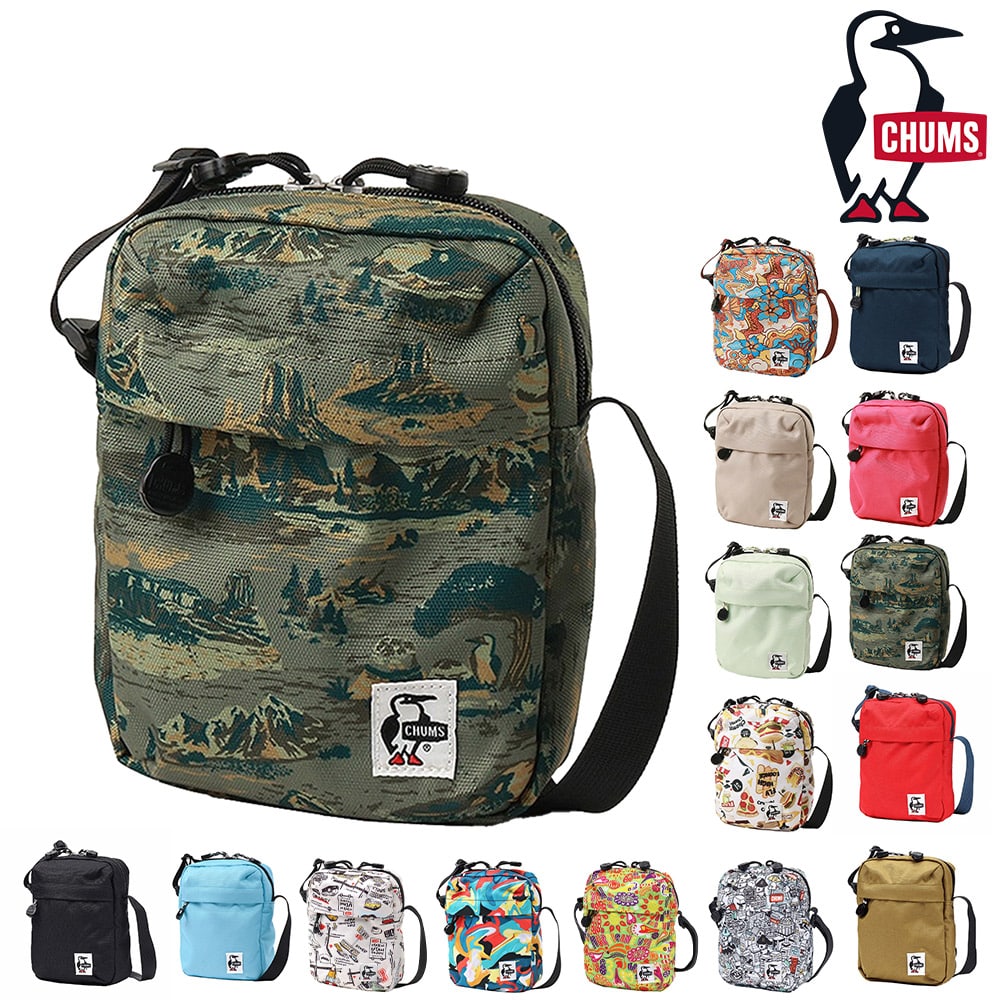 チャムス ショルダーバッグ リサイクルバーティカルミニショルダー CH60-3960 メンズ レディース 誕生日プレゼント 6.MT.カモ -603960z352