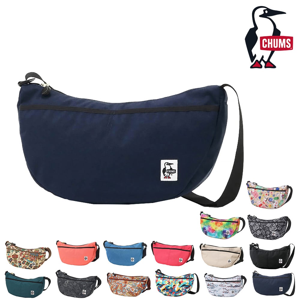 チャムス バッグ ショルダーバッグ 斜めがけバッグ CHUMS リサイクルスモールバナナショルダー 7L B5 CH60-3527 CH60-3962 メンズ レディース キッズ ポイント10倍 送料無料 プレゼント ギフト ラッピング無料 正規代理店 2.ネイビー -603962n001