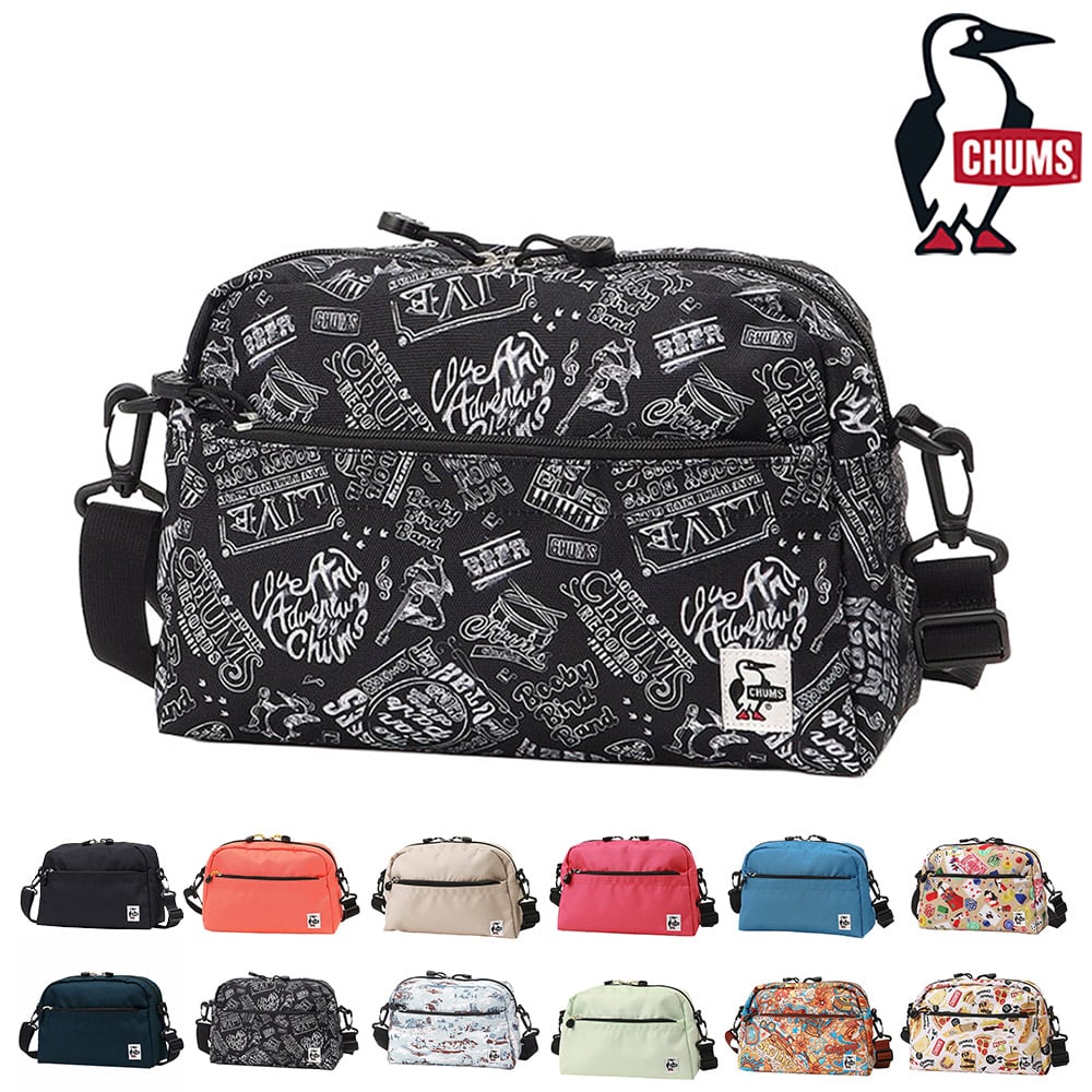 チャムス バッグ ショルダーバッグ ポーチ CHUMS リサイクル スモールトラペゾイドショルダー 6L B5サイズ CH60-3963 メンズ レディース キッズ 送料無料 誕生日プレゼント ギフト ラッピング無料 【正規代理店】 8.ライブハウス -603963z380