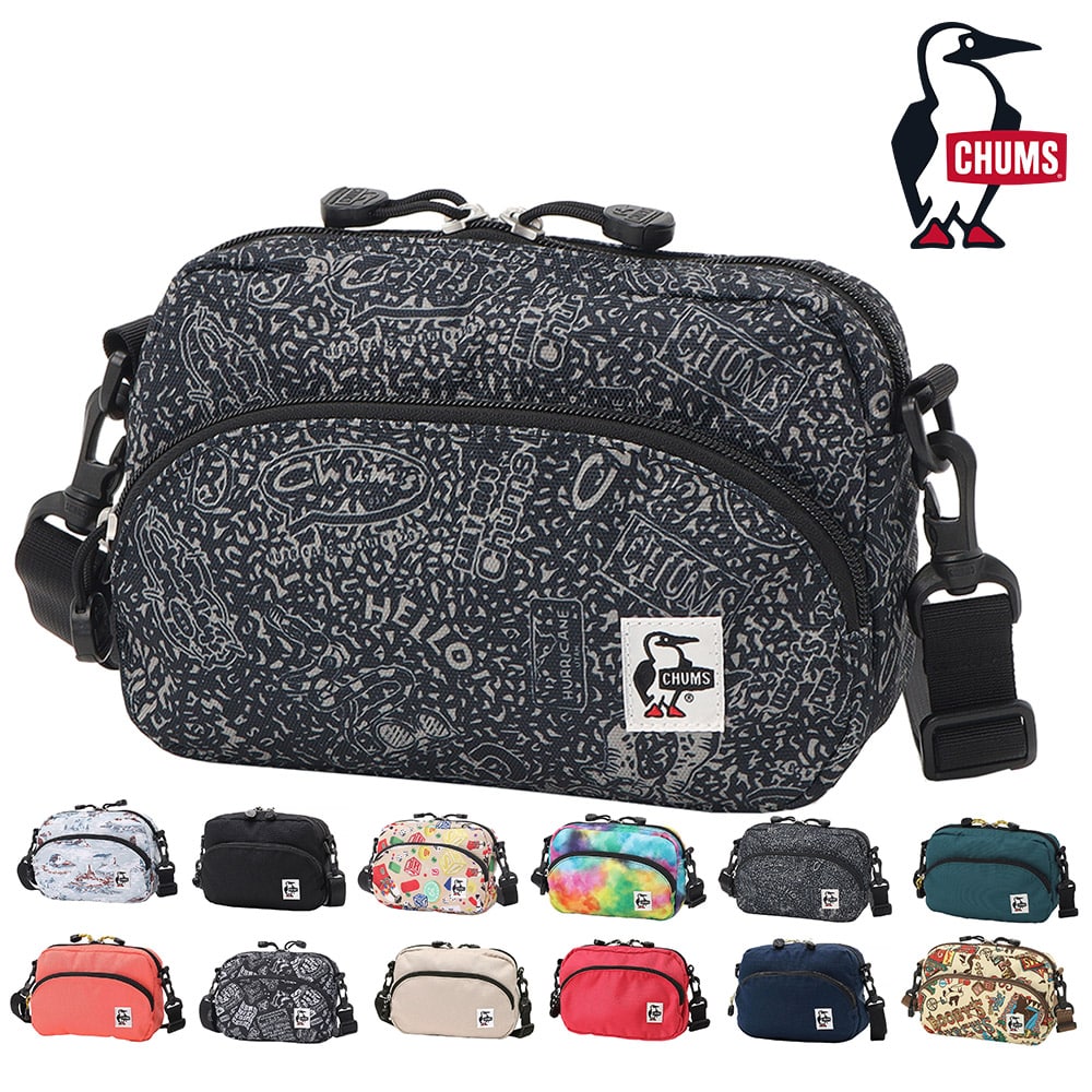 チャムス バッグ ショルダーバッグ ミニ ポーチ 斜めがけ CHUMS リサイクルショルダーポーチ 3L B6サイズ CH60-3966 メンズ レディース キッズ ポイント10倍 誕生日プレゼント ギフト ラッピング無料 正規代理店 7.アーカイブ -603966z401