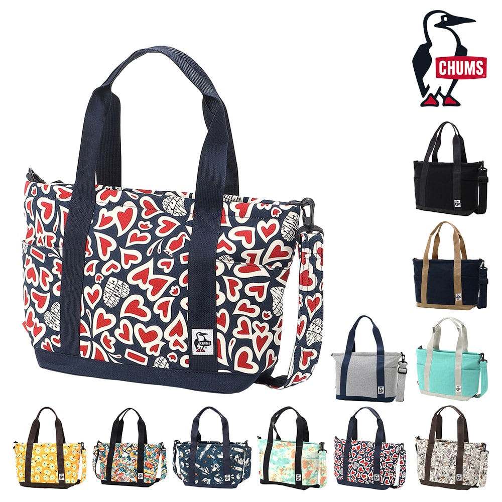 チャムス トートバッグ ショルダーバッグ 2WAY オープントップトートバッグスウェットナイロン CH60-3972 メンズ レディース プレゼント 6.ラブ -603972z357
