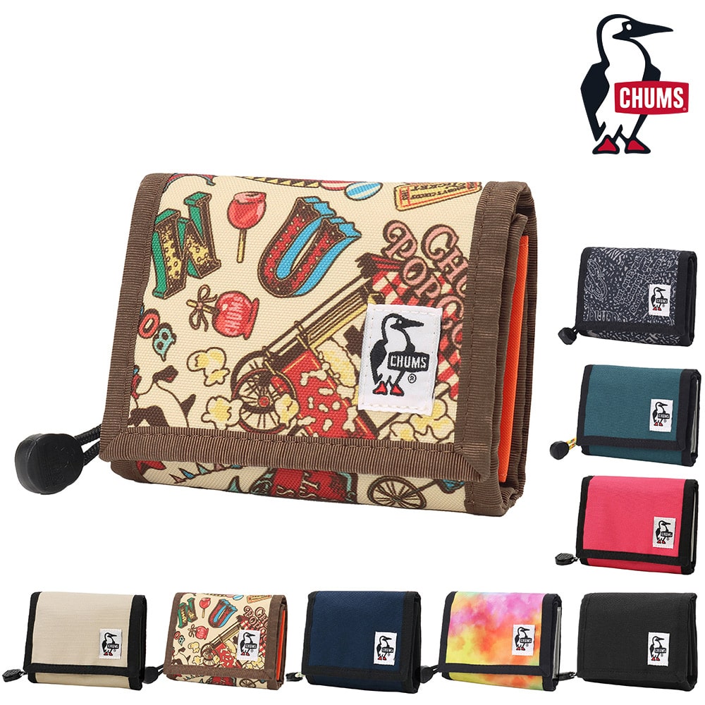 チャムス 財布 折り財布 二つ折り財布 2つ折り CHUMS リサイクルマルチウォレット CH60-3988 メンズ レディース キッズ ポイント10倍 誕生日プレゼント ギフト ラッピング無料 一粒万倍日 吉日 正規代理店 8.サーカス -603988z402