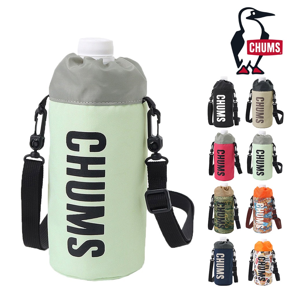 チャムス 小物 雑貨 ポーチ ドリンクホルダー カバー リサイクルチャムスボトルホルダー CH60-3992 メンズ レディース キッズ 誕生日プレゼント ギフト 正規代理店 5.パステルグリーン -603992m091