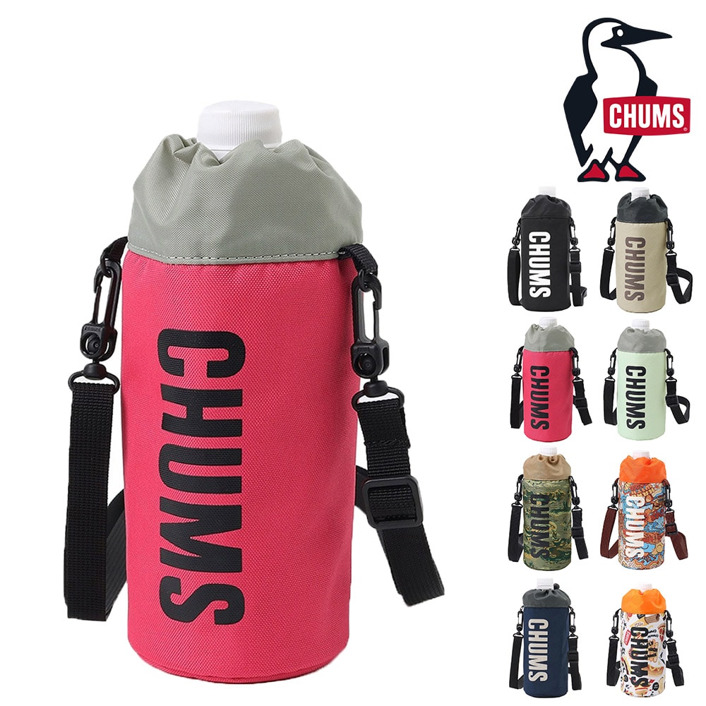 チャムス 小物 雑貨 ポーチ ドリンクホルダー カバー リサイクルチャムスボトルホルダー CH60-3992 メンズ レディース キッズ 誕生日プレゼント ギフト 正規代理店 4.ピンク -603992r018