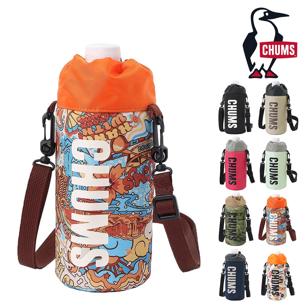 チャムス 小物 雑貨 ポーチ ドリンクホルダー カバー リサイクルチャムスボトルホルダー CH60-3992 メンズ レディース キッズ 誕生日プレゼント ギフト 正規代理店 7.ヒッピートリップ -603992z350