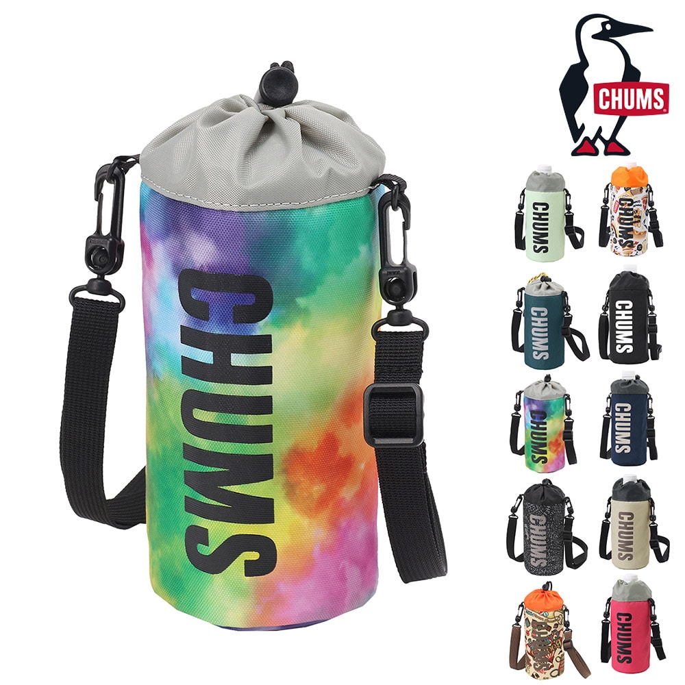 チャムス バッグ 小物 雑貨 ポーチ ドリンクホルダー カバー CHUMS リサイクルチャムスボトルホルダー CH60-3992 メンズ レディース キッズ 誕生日プレゼント ギフト ラッピング無料 正規代理店 6.ウォーターカラー -603992z400