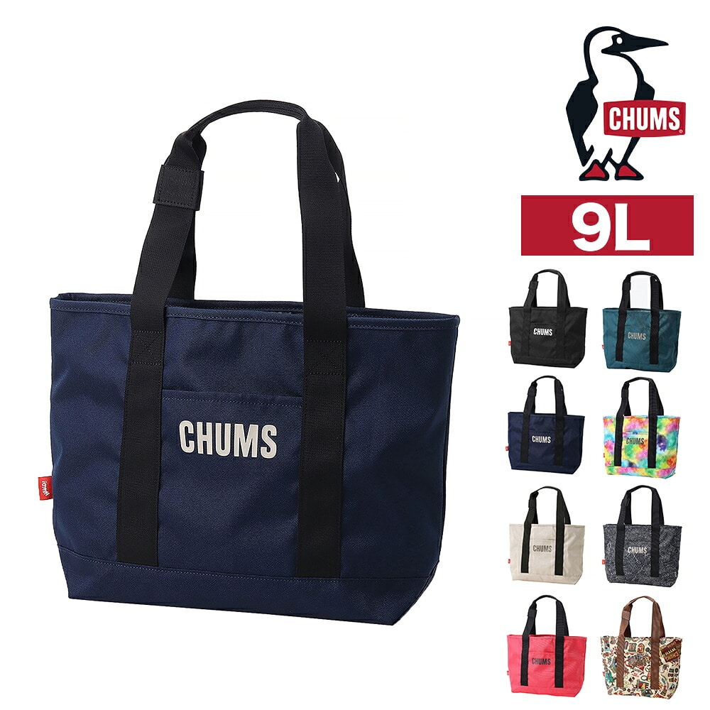 チャムス トートバッグ A4対応 9L 手提げ 軽量 CHUMS リサイクルチャムスオーディナリートートバッグ CH60-4092 メンズ レディース キッズ 2.ネイビー -604092n001