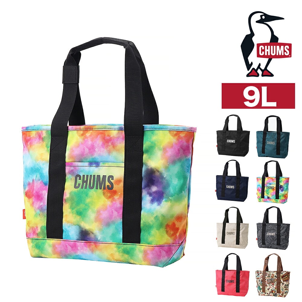 チャムス トートバッグ A4対応 9L 手提げ 軽量 CHUMS リサイクルチャムスオーディナリートートバッグ CH60-4092 メンズ レディース キッズ 6.ウォーターカラー -604092z400