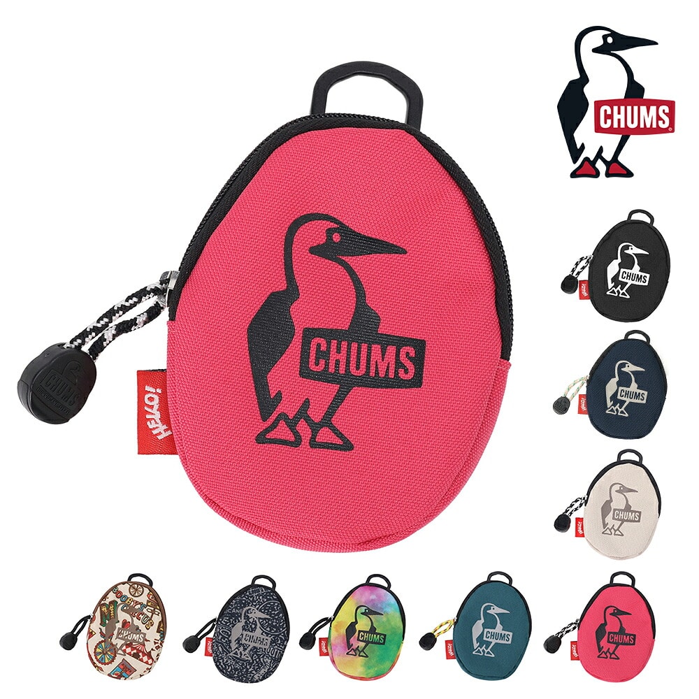 チャムス コインケース 小銭入れ マルチケース 小物入れ CHUMS リサイクルエッグコインケース CH60-4107 メンズ レディース キッズ 誕生日プレゼント ギフト ラッピング無料 正規代理店 4.ピンク -604107r018
