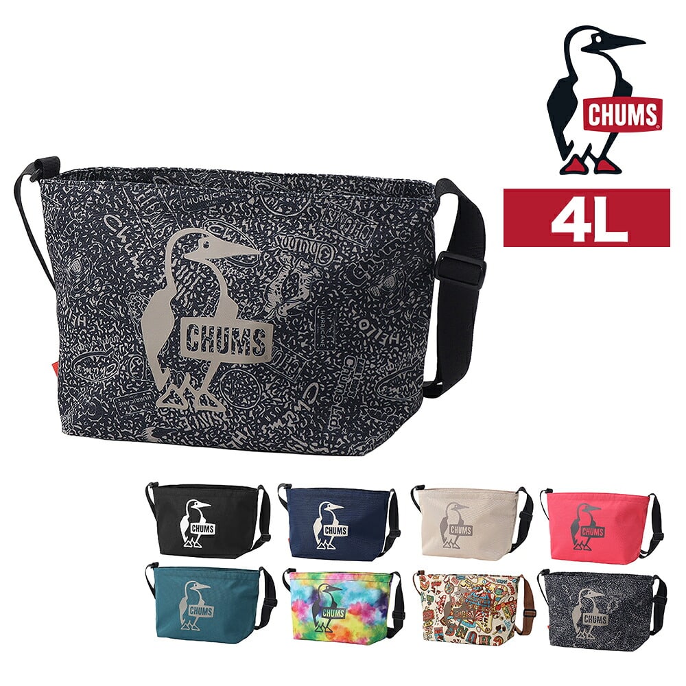 チャムス ショルダーバッグ 斜め掛け 4L B6 ミニ CHUMS リサイクルブービーショルダーバッグ CH60-4108 メンズ レディース キッズ 誕生日プレゼント ギフト ラッピング無料 正規代理店 7.アーカイブ -604108z401