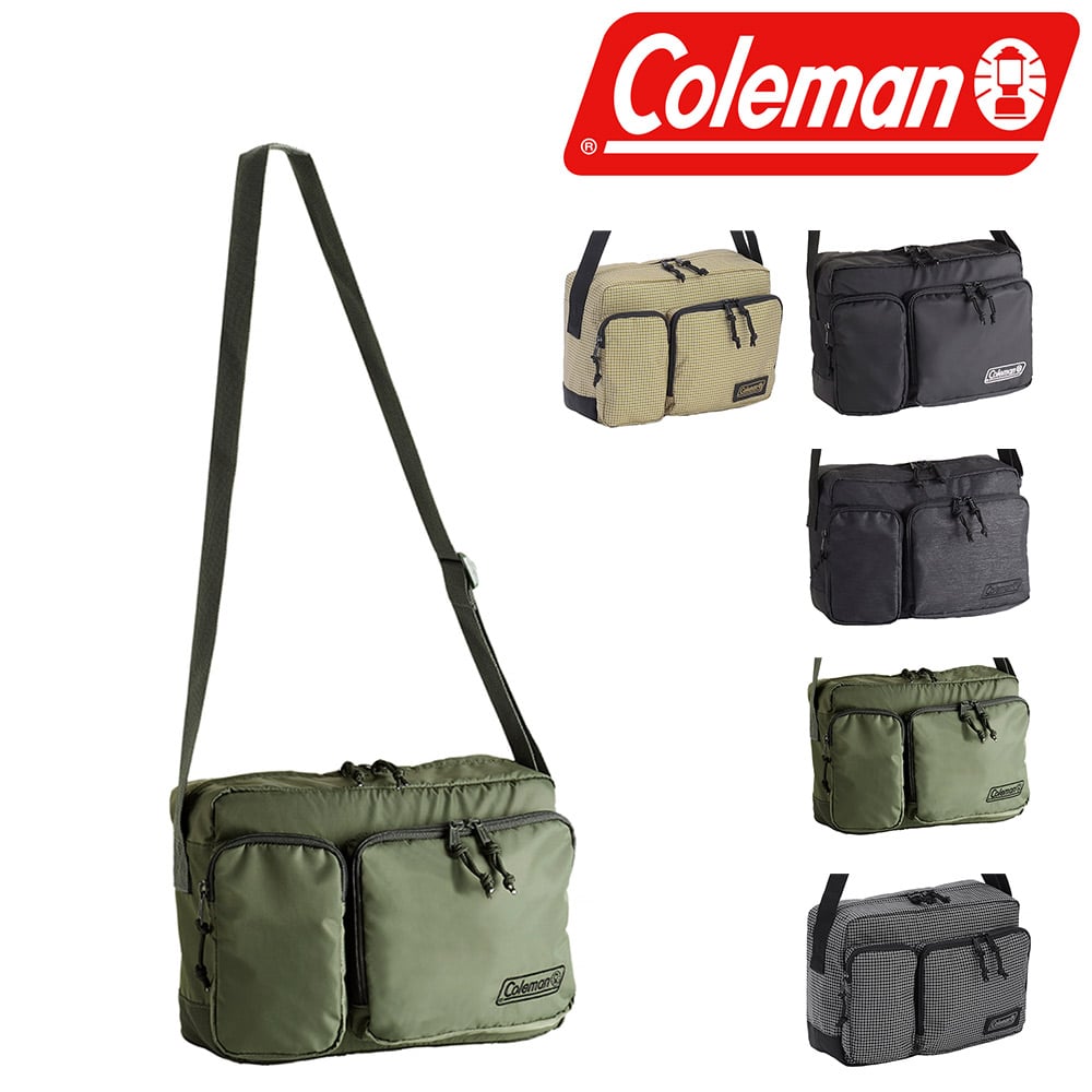 コールマン バッグ ショルダーバッグ 斜め掛け Coleman ウォーカーショルダー 8L B5 A5 B6 メンズ レディース キッズ ポイント10倍 送料無料 誕生日プレゼント ギフト ラッピング無料 正規代理店 3.フォレストグリーン -99x2185803