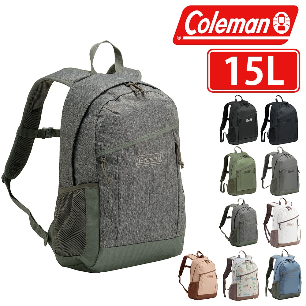 コールマン バッグ リュックサック デイパック バックパック リュック Coleman ウォーカー15 B4 A4 B5 15L メンズ レディース キッズ 誕生日プレゼント ギフト 4.ヘリンボーン -99x2205758