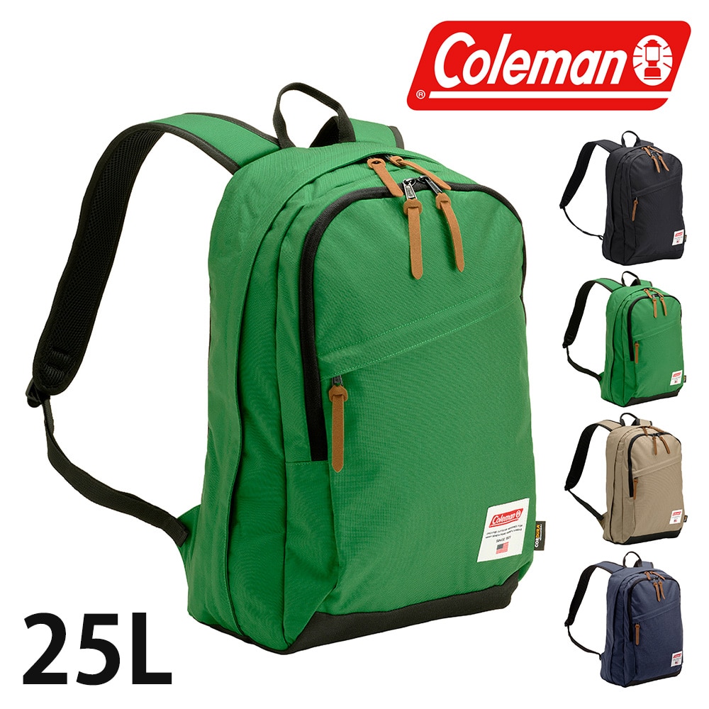 コールマン Coleman アメリカンクラシックTR25 リュックサック 3.グリーン -99x2205775 メンズ レディース
