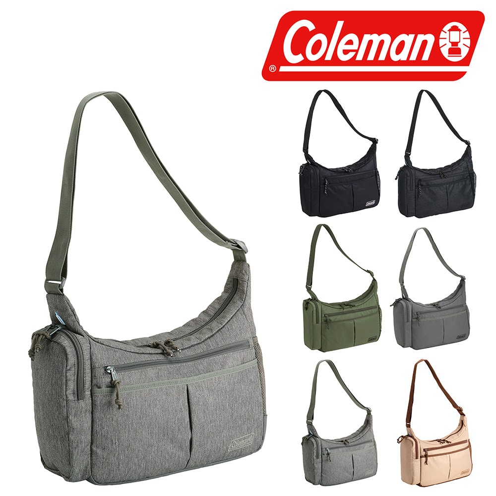 コールマン バッグ ショルダーバッグ 斜め掛けバッグ Coleman ウォーカー クールショルダー MD 8L A4 B5 メンズ レディース キッズ 誕生日プレゼント 【正規代理店】 4.ヘリンボーン -99x2205854
