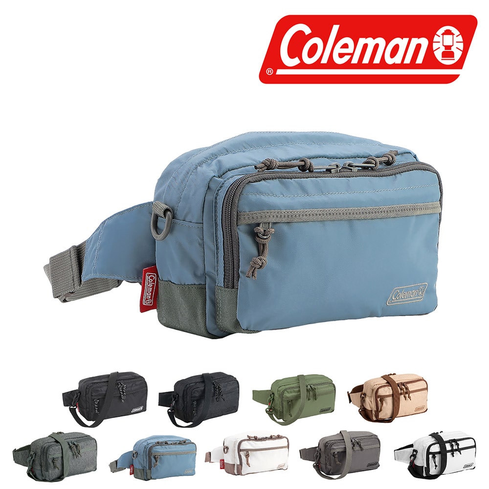 コールマン バッグ 2WAYウエストバッグ ショルダーバッグ ウエストポーチ ナイロン Coleman ウォーカーポーチ 2L B6 メンズ レディース キッズ 誕生日プレゼント ギフト 【正規代理店】 6.ビンテージブルー -2214724