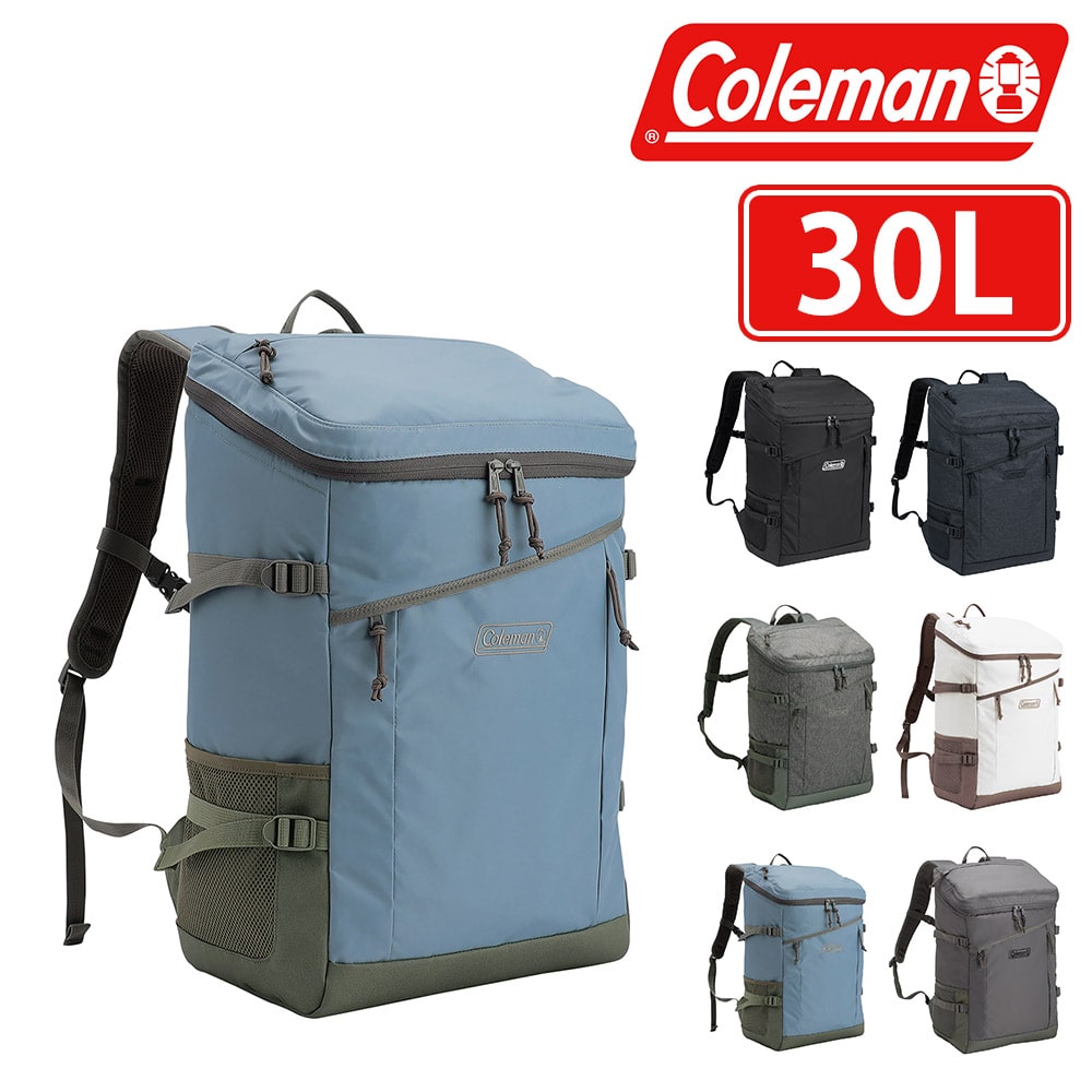 コールマン リュックサック デイパック バックパック ナイロン ウォーカースクエアバックパック 30L B4 A4 B5 メンズ レディース キッズ 誕生日プレゼント 正規代理店 4.ビンテージブルー -2214732