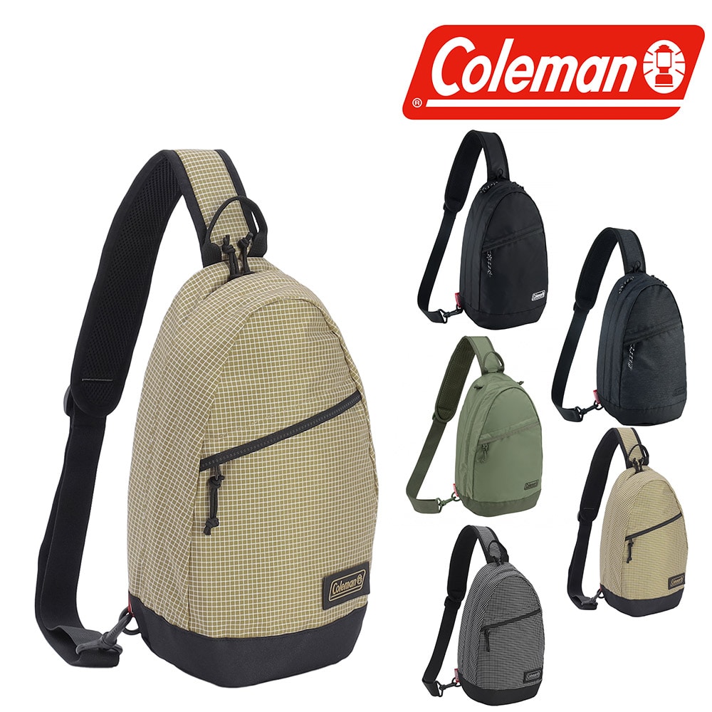 コールマン バッグ ボディバッグ ワンショルダー 縦型 Coleman ウォーカースリングバッグ 6.5L B5対応 メンズ レディース キッズ ポイント10倍 誕生日プレゼント ギフト ラッピング無料 正規代理店 5.コヨーテリップ -2235100