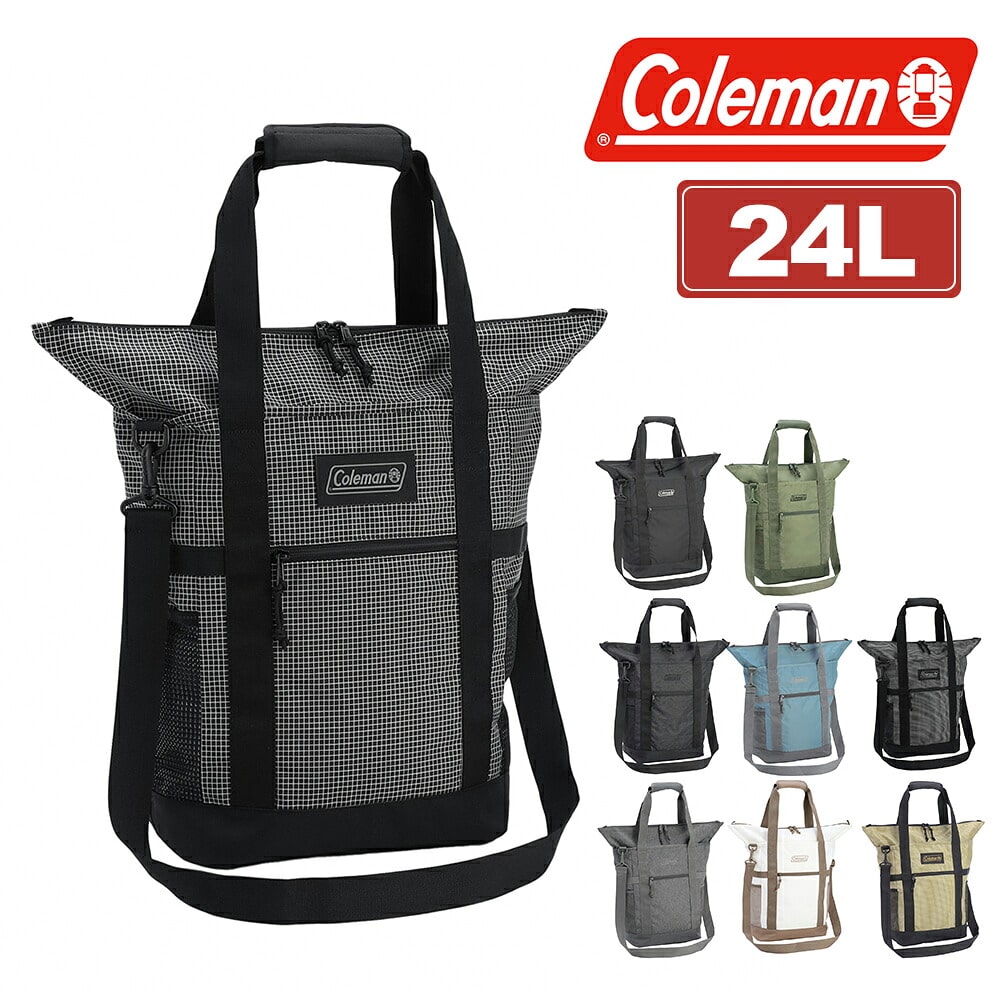 コールマン 3WAYバッグ リュック ショルダー トート A4 24L Coleman ウォーカー3WAYバックパックトート メンズ レディース キッズ 7.ブラックリップ -2235113