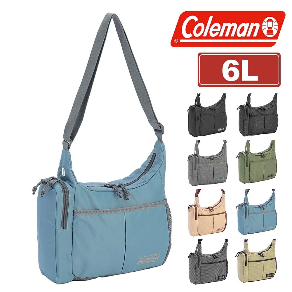 コールマン ショルダーバッグ 斜め掛け 6L A5 コンパクト 保冷ポケット Coleman ウォーカー クールショルダーSM メンズ レディース キッズ 送料無料 誕生日プレゼント ギフト ラッピング無料 正規代理店 6.ビンテージブルー -2235119
