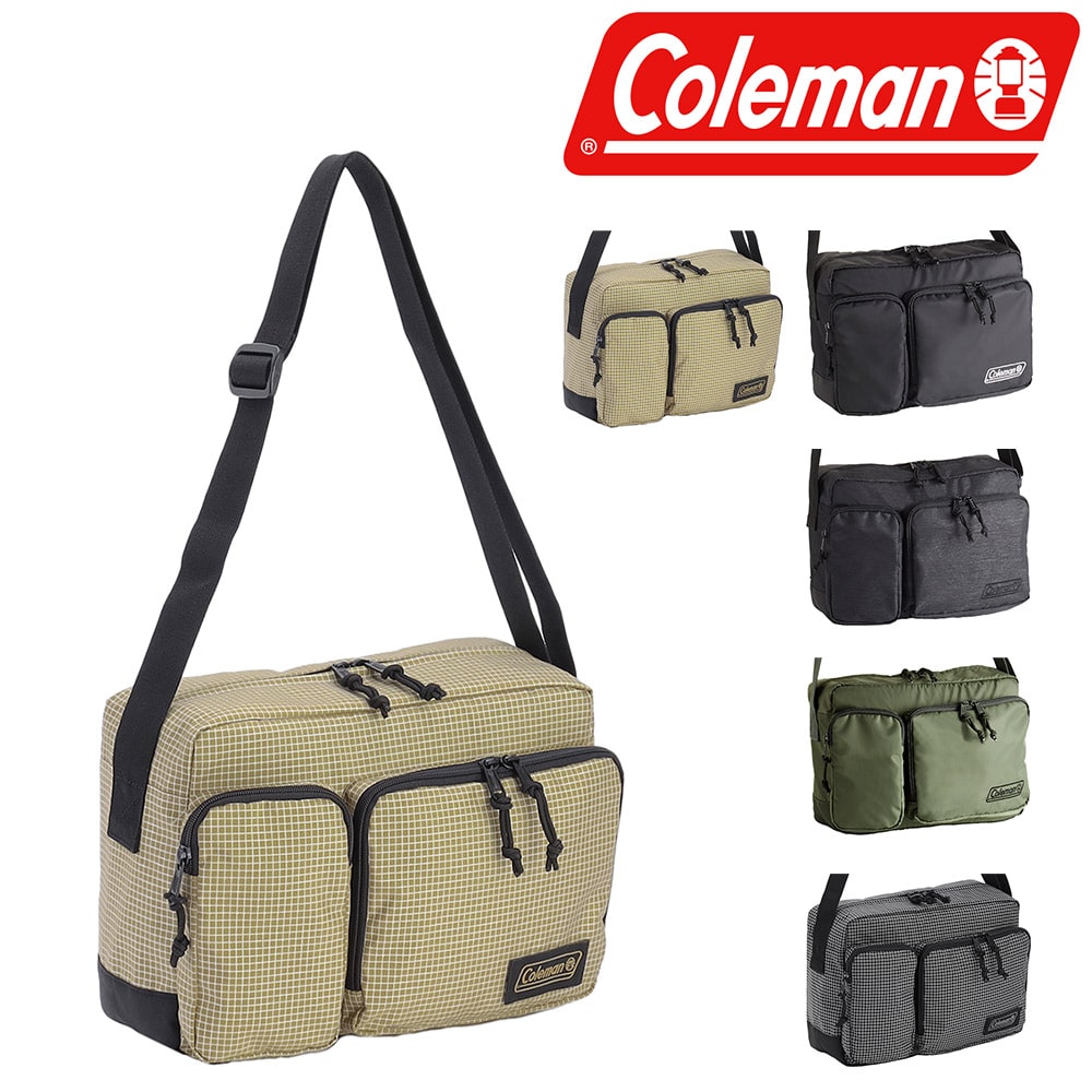コールマン バッグ ショルダーバッグ 斜め掛け Coleman ウォーカーショルダー 8L B5 A5 B6 メンズ レディース キッズ ポイント10倍 送料無料 誕生日プレゼント ギフト ラッピング無料 正規代理店 5.コヨーテリップ -2235120