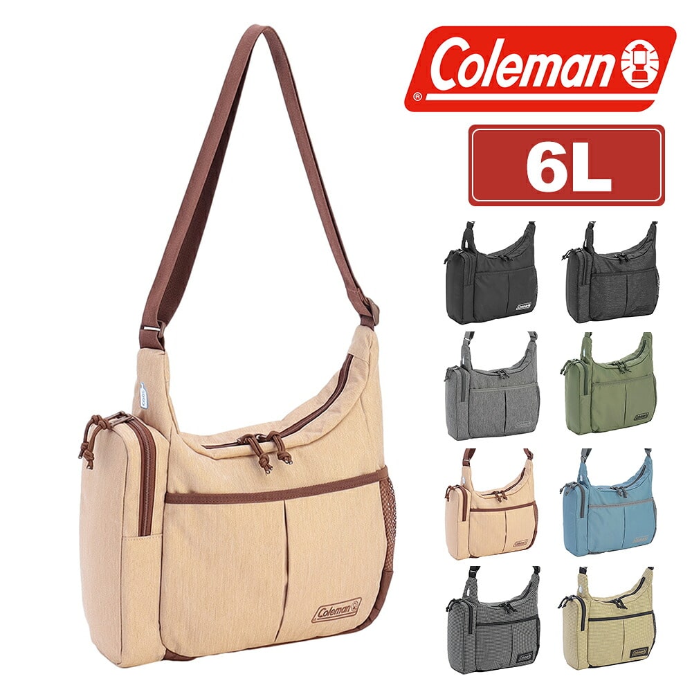 コールマン ショルダーバッグ 斜め掛け 6L A5 コンパクト 保冷ポケット Coleman ウォーカー クールショルダーSM メンズ レディース キッズ 送料無料 誕生日プレゼント ギフト ラッピング無料 正規代理店 5.バターナッツ -2235129