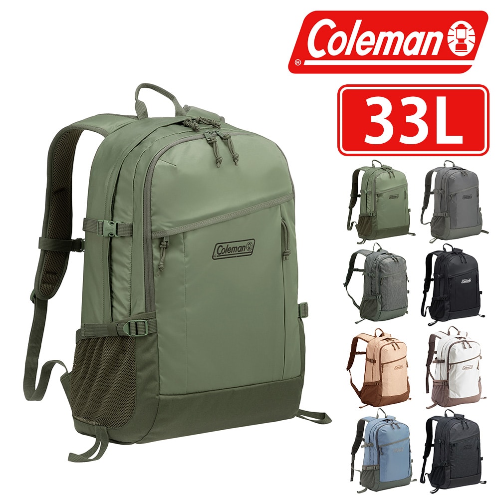 コールマン バッグ リュックサック デイパック バックパック リュック Coleman ウォーカー 33 A3 B4 A4 B5 33L メンズ レディース キッズ 誕生日プレゼント 【正規代理店】 3.フォレストグリーン -99x38975