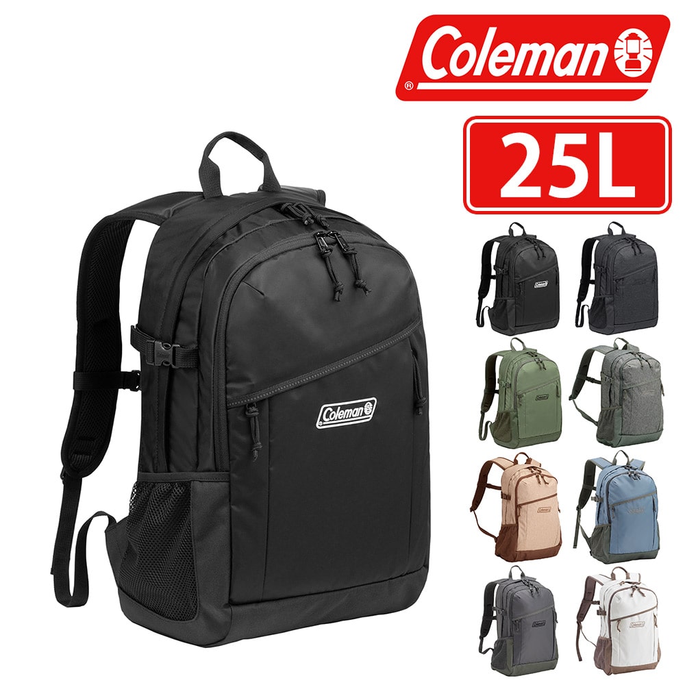 コールマン バッグ リュックサック デイパック バックパック リュック Coleman ウォーカー25 A3 B4 A4 B5 25L メンズ レディース キッズ 誕生日プレゼント 【正規代理店】 1.ブラック -99x38978