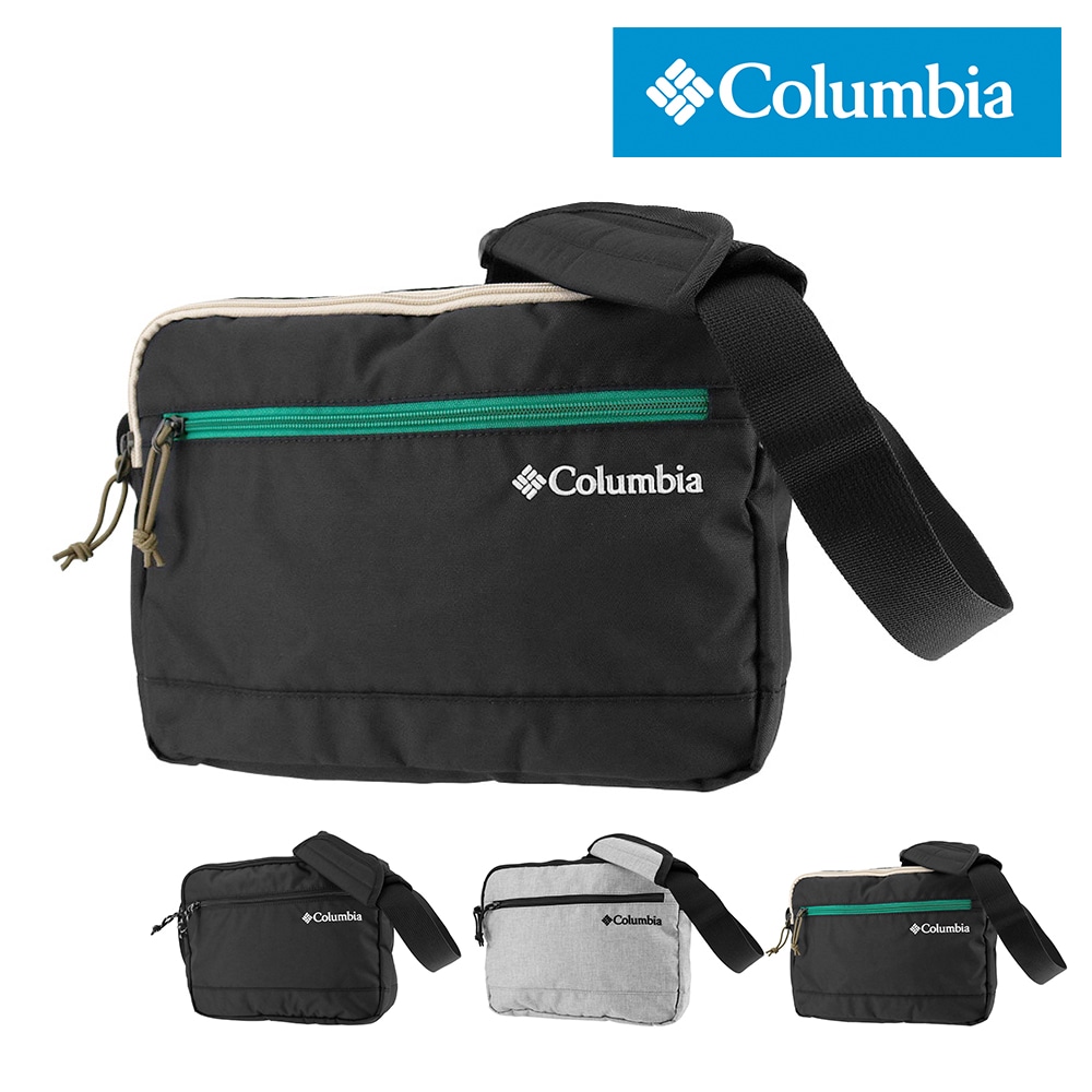コロンビア バッグ ショルダーバッグ 斜めがけ Columbia ビッグマディロードショルダー B5対応 PU8780 メンズ レディース ポイント10倍 送料無料 誕生日プレゼント ギフト ラッピング無料 正規代理店 3.グリーン -50