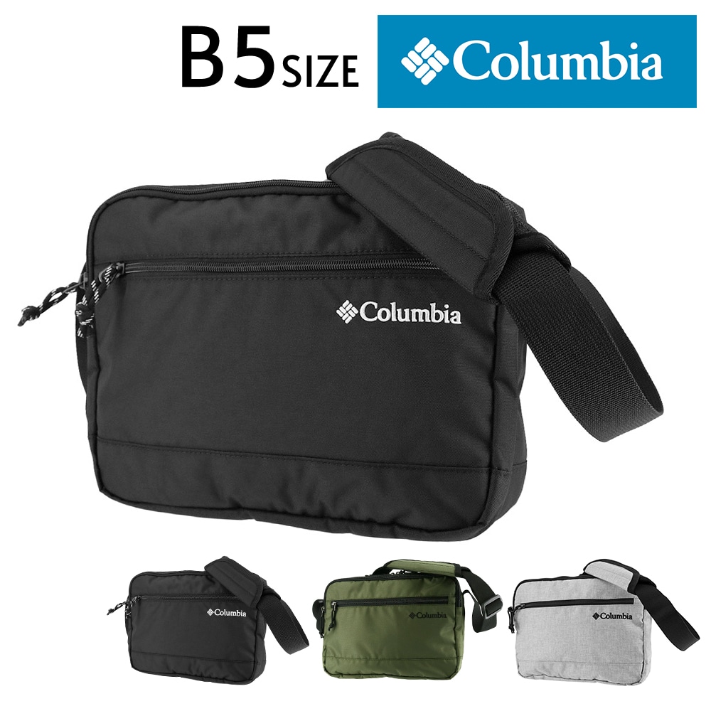 コロンビア ショルダーバッグ B5 Columbia ビッグマディロードショルダー PU8780 PU8814 1.ブラック -10