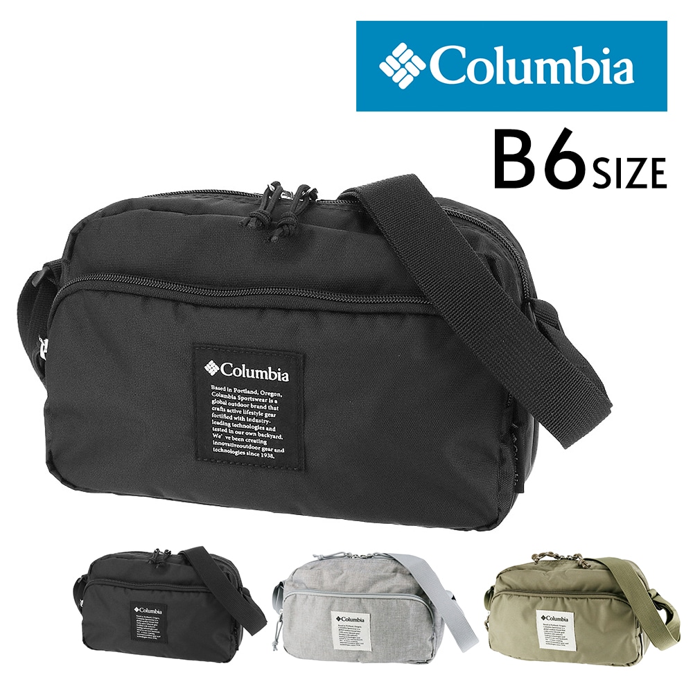 コロンビア ショルダーバッグ B6 Columbia アイアンロメオミニショルダー PU8823 1.ブラック -10